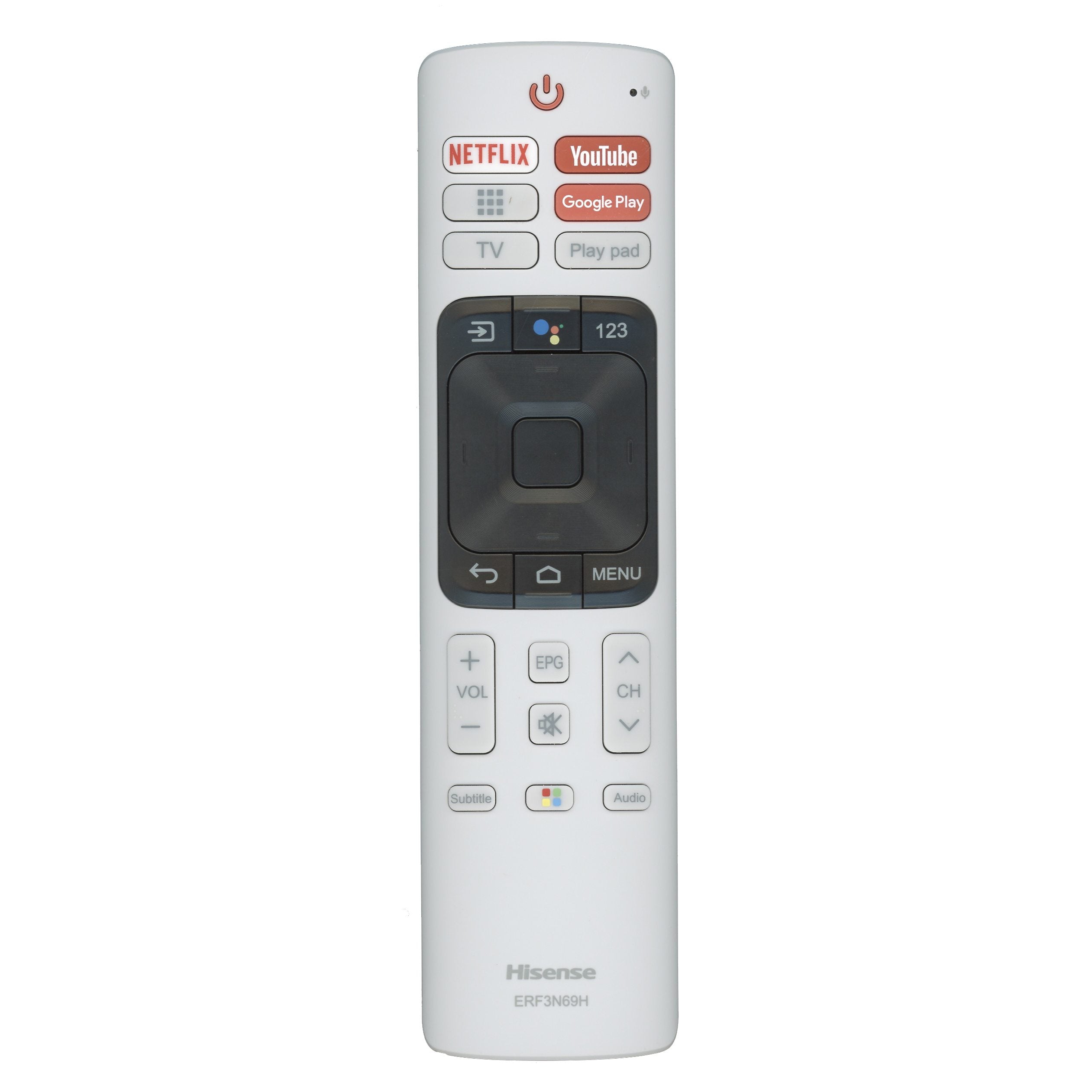 Hisense ERF3N69H Google TV Remote Control with Voice - ERF3N69H