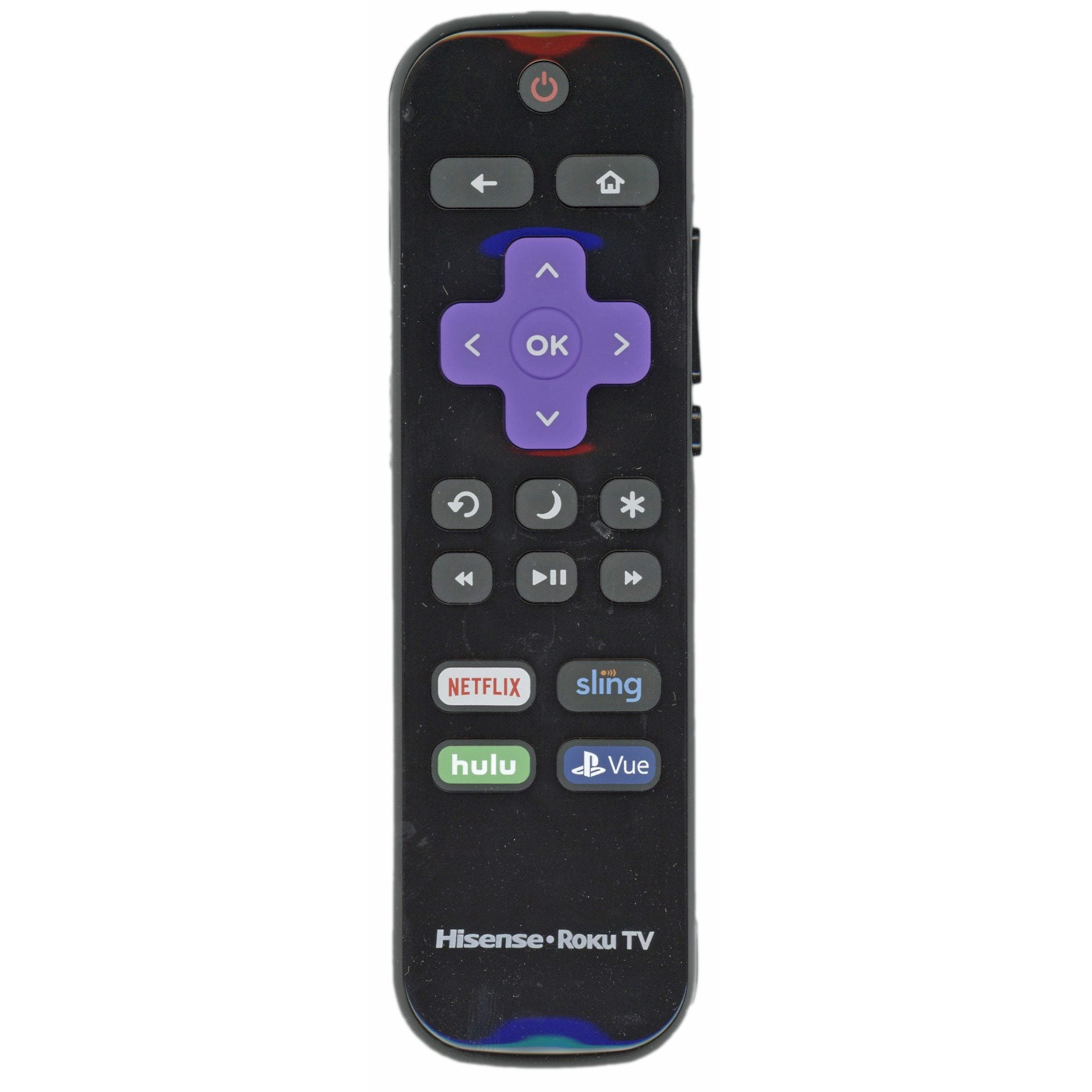 Control remoto para TV Hisense HURCRUS18 Roku para Netflix, Sling, Hulu y PlayStation Vue - HURCRUS18