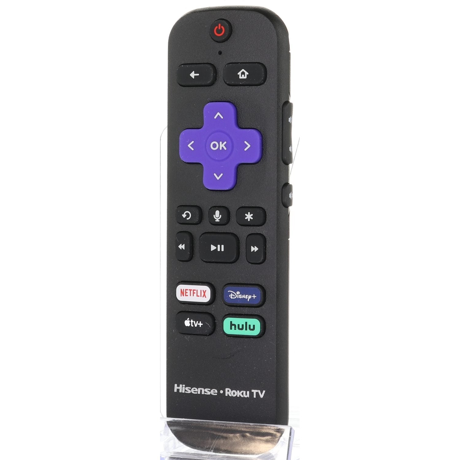 Hisense RC-EL5 / HU-RCRUS-23W 2022 ROKU TV Remote Control | Voice | RF | Netflix | Disney + | - Apple TV + | Hulu - HURCRUS23W