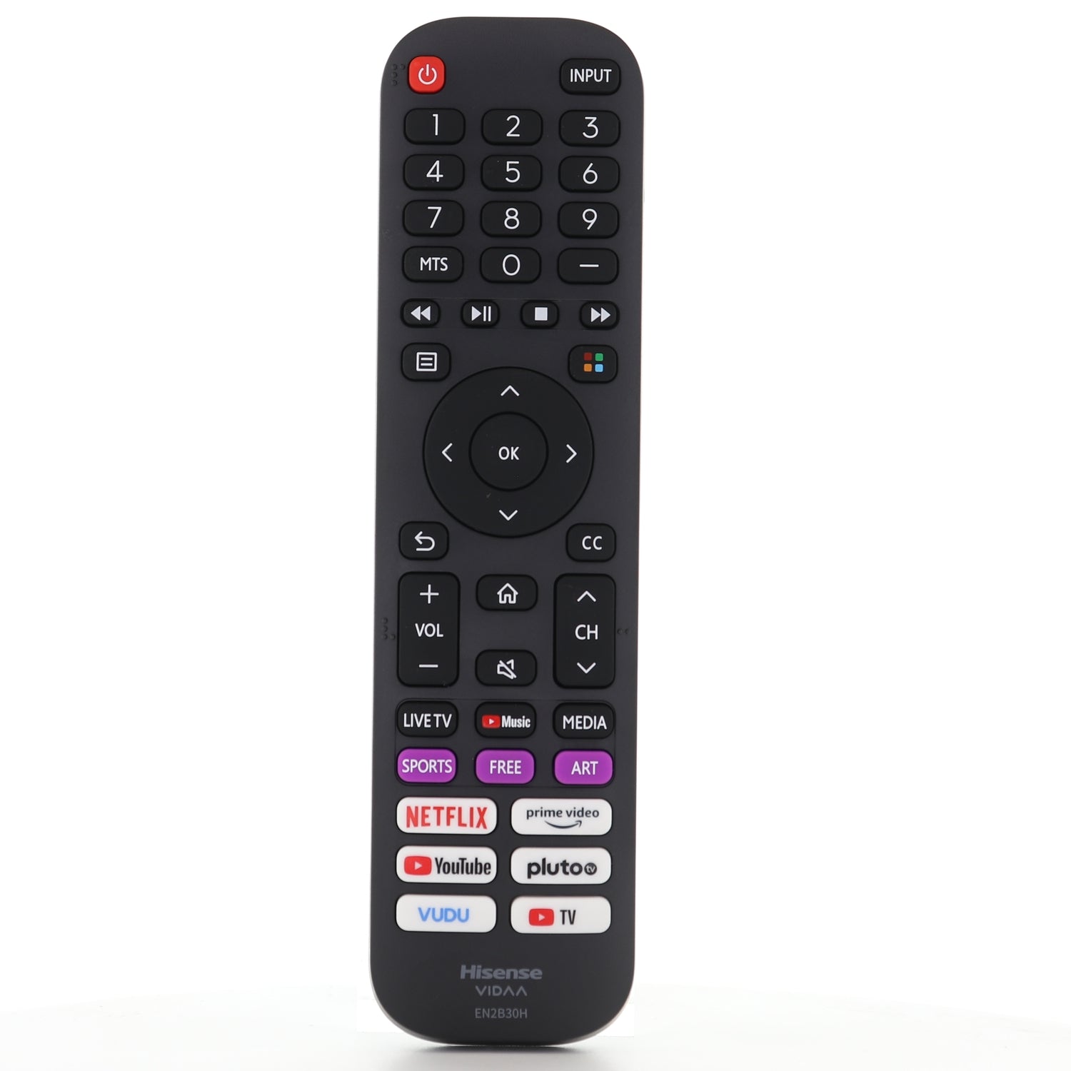 Télécommande TV Hisense EN2B30H VIDAA ANDROID - 266543