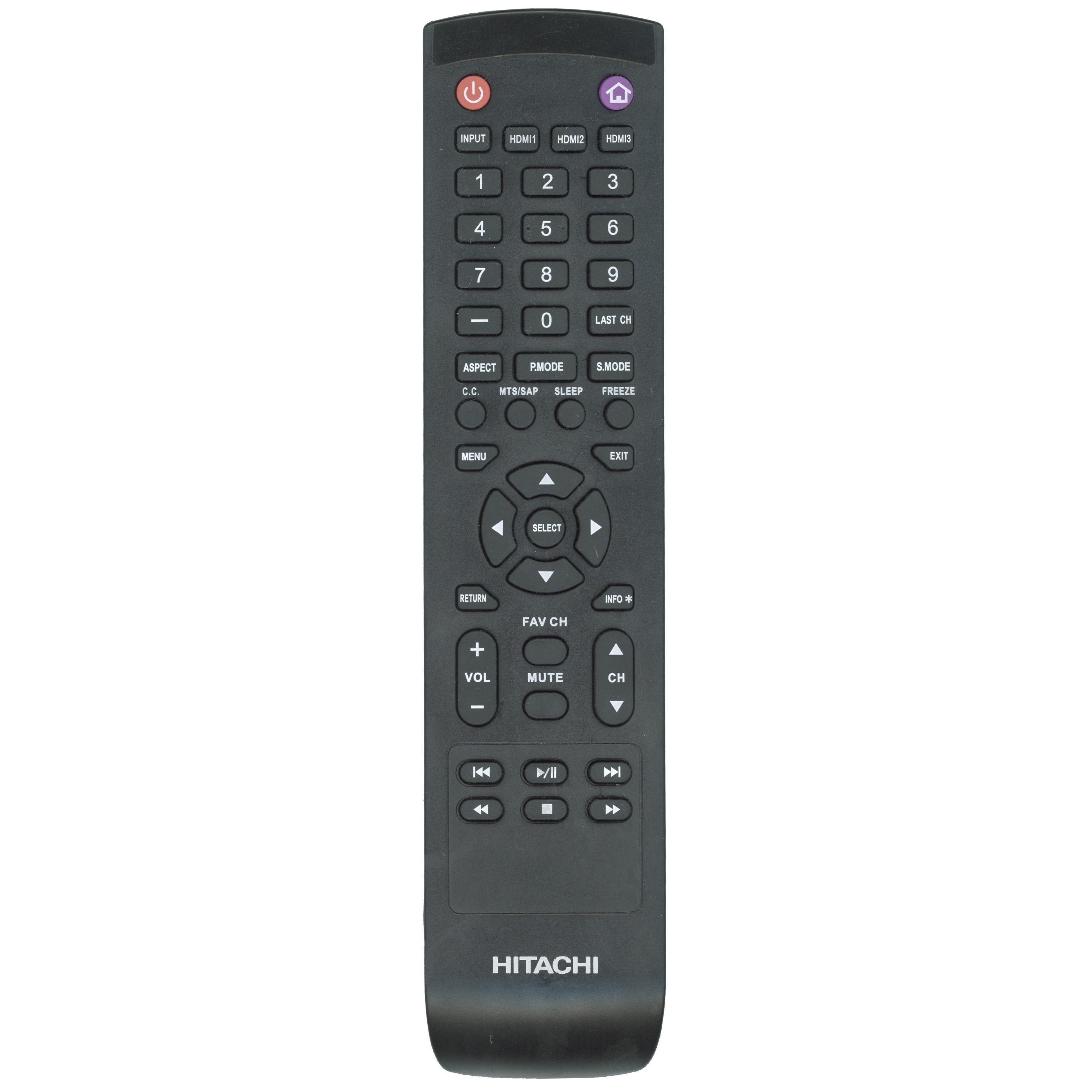 Hitachi 10210907 TV Remote Control