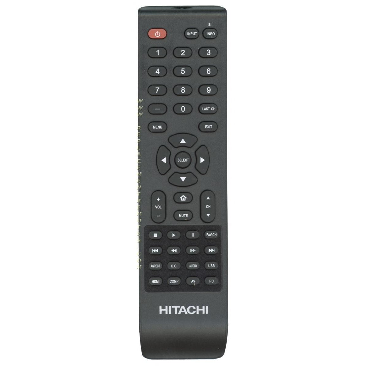 Hitachi 850095845 TV Remote Control