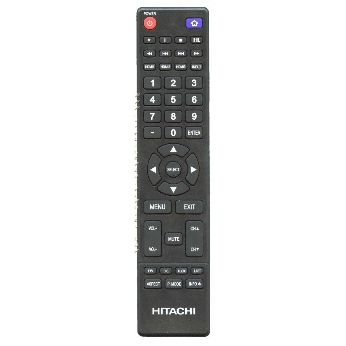 Télécommande pour téléviseur Hitachi 850128525