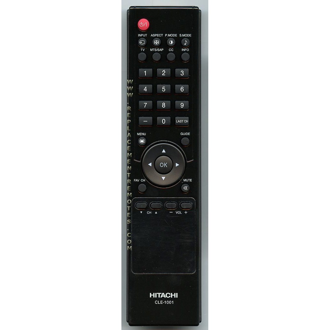 Control remoto para televisor Hitachi CLE1001