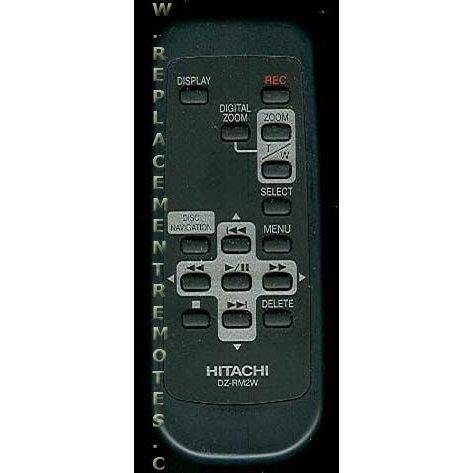 Hitachi DZRM2W Video Camera Remote Control