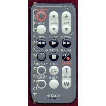 Hitachi VMRM70A Video Camera Remote Control