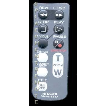 Télécommande pour caméra vidéo Hitachi VMRME33A