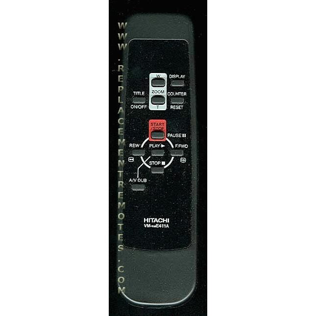 Hitachi VMRME411A Video Camera Remote Control
