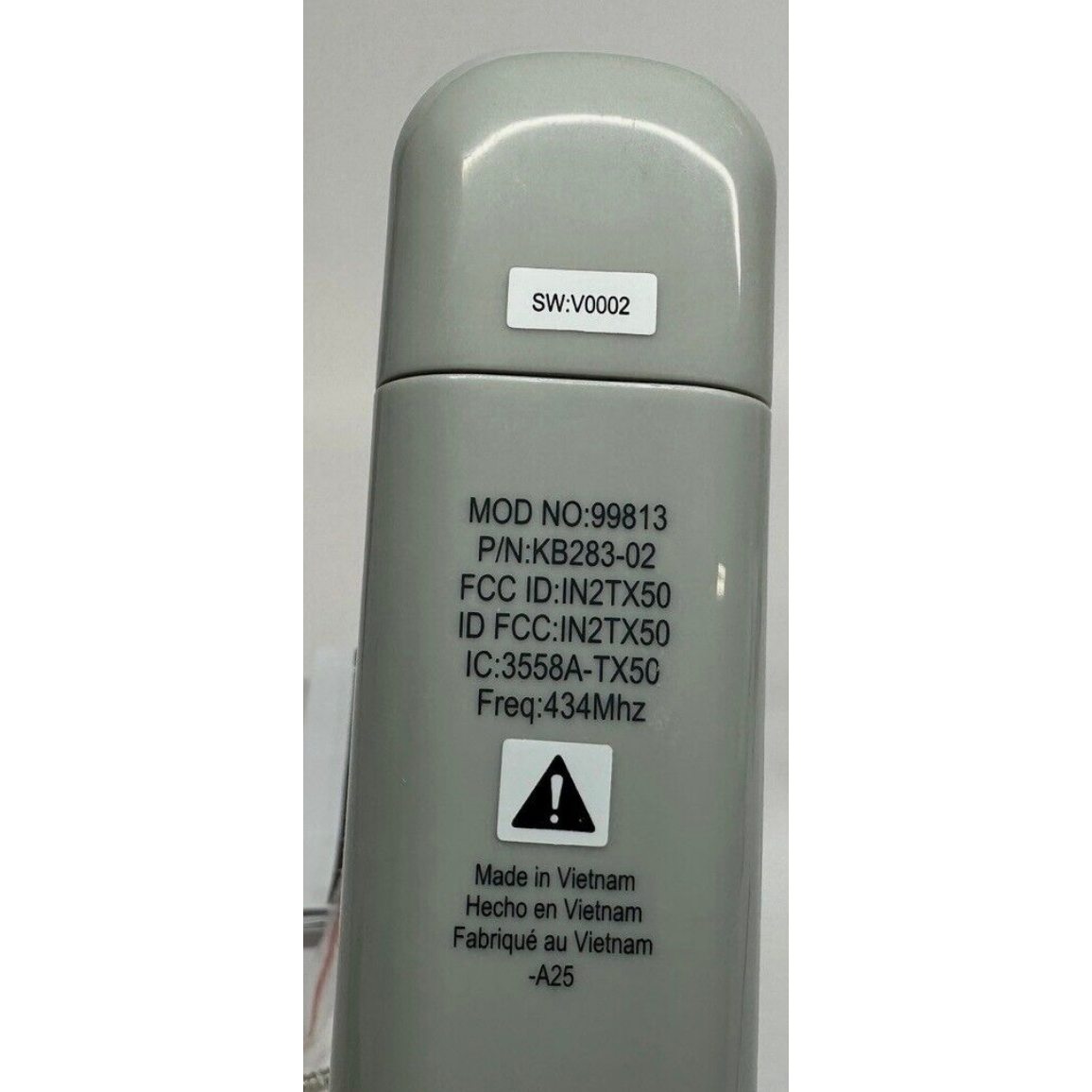 Control remoto para ventilador de techo Hunter 99813 IN2TX50