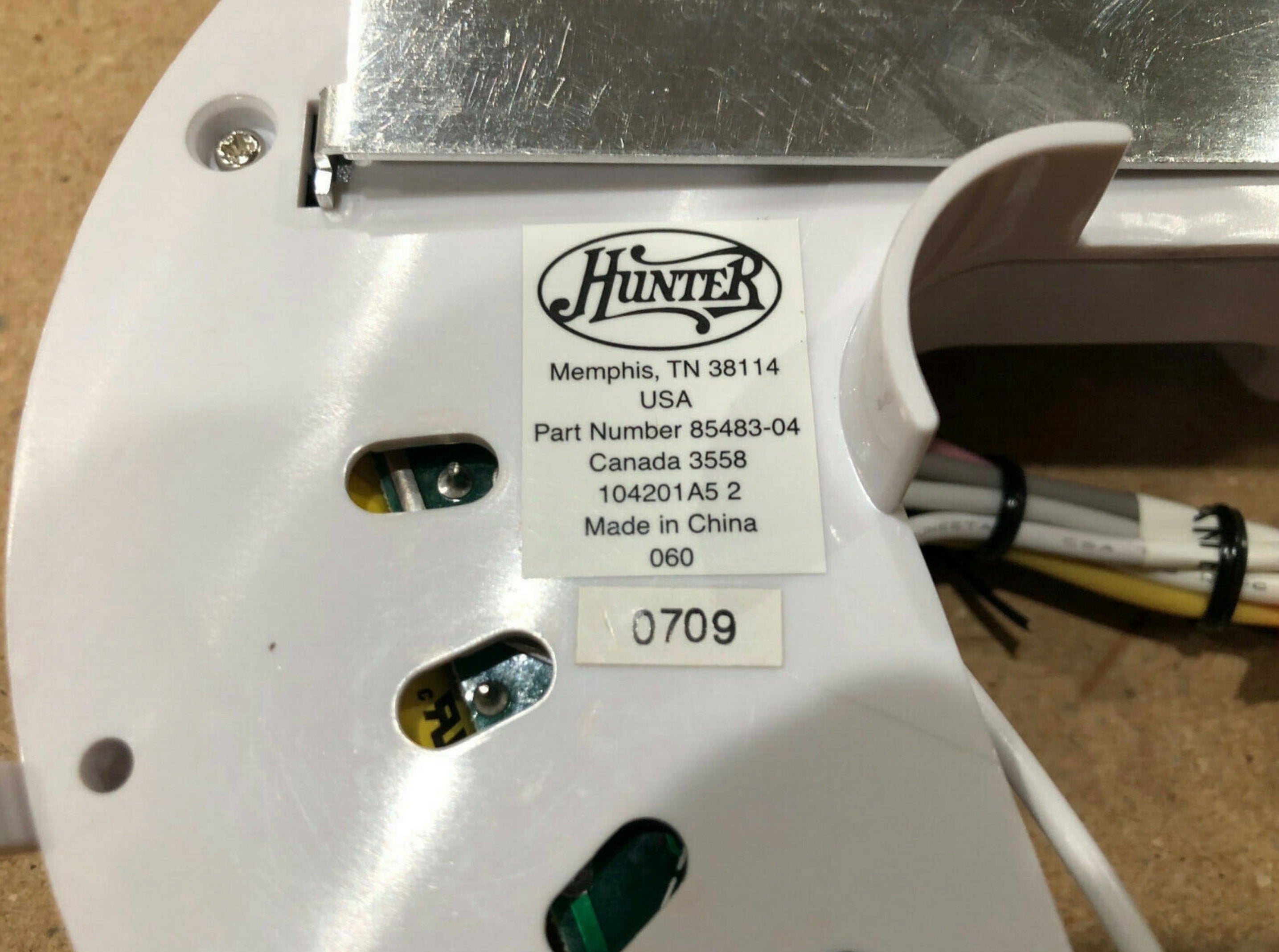 Receptor de ventilador de techo Hunter 85483-04