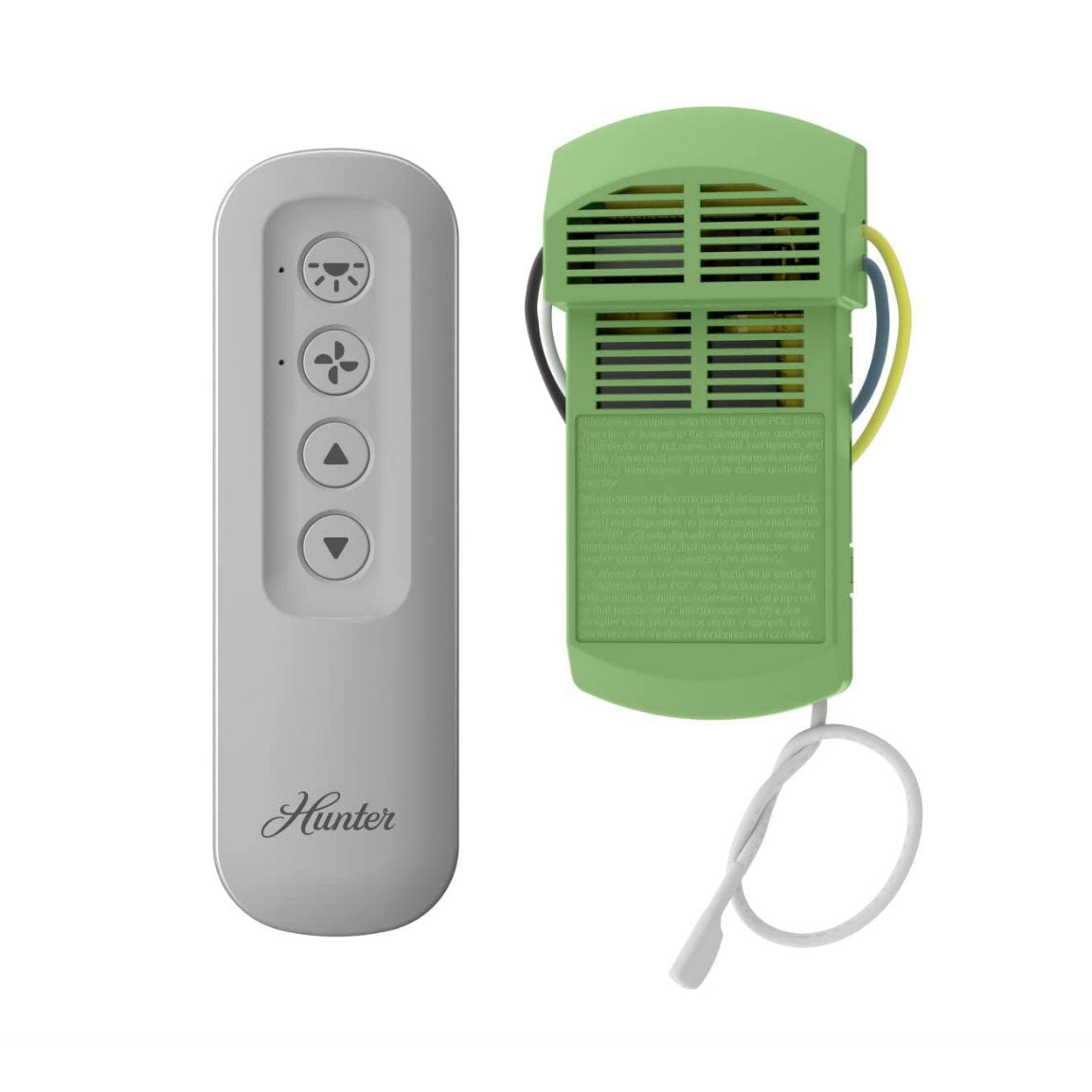 Kit de control remoto universal para ventilador de techo Hunter 99770 de 3 velocidades