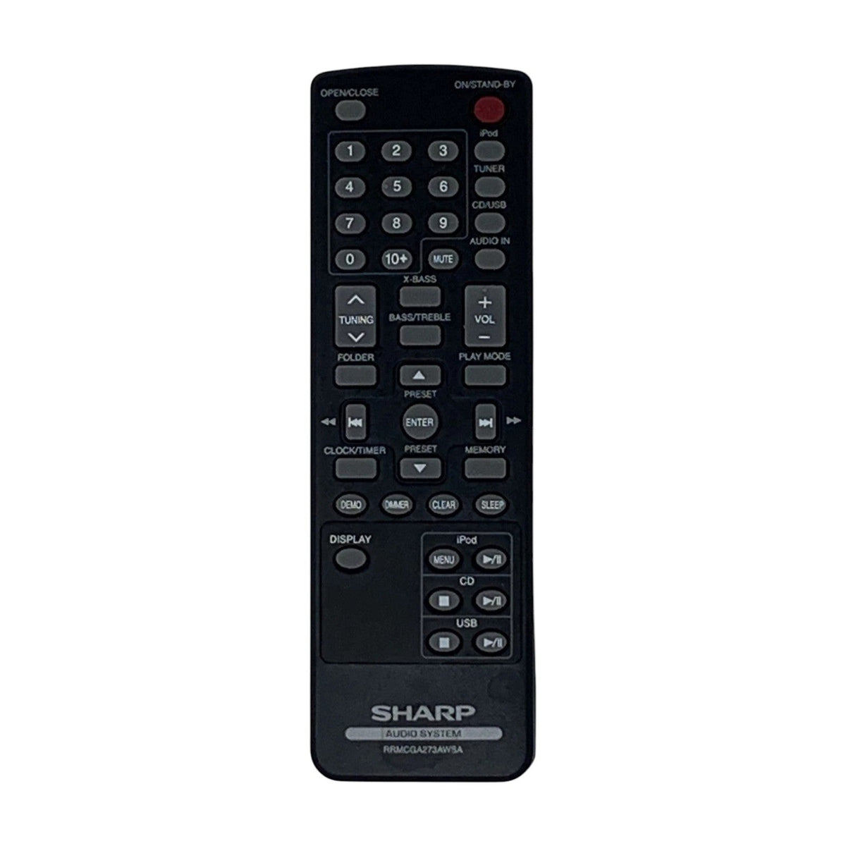 Télécommande audio Sharp RRMCGA273AWSA