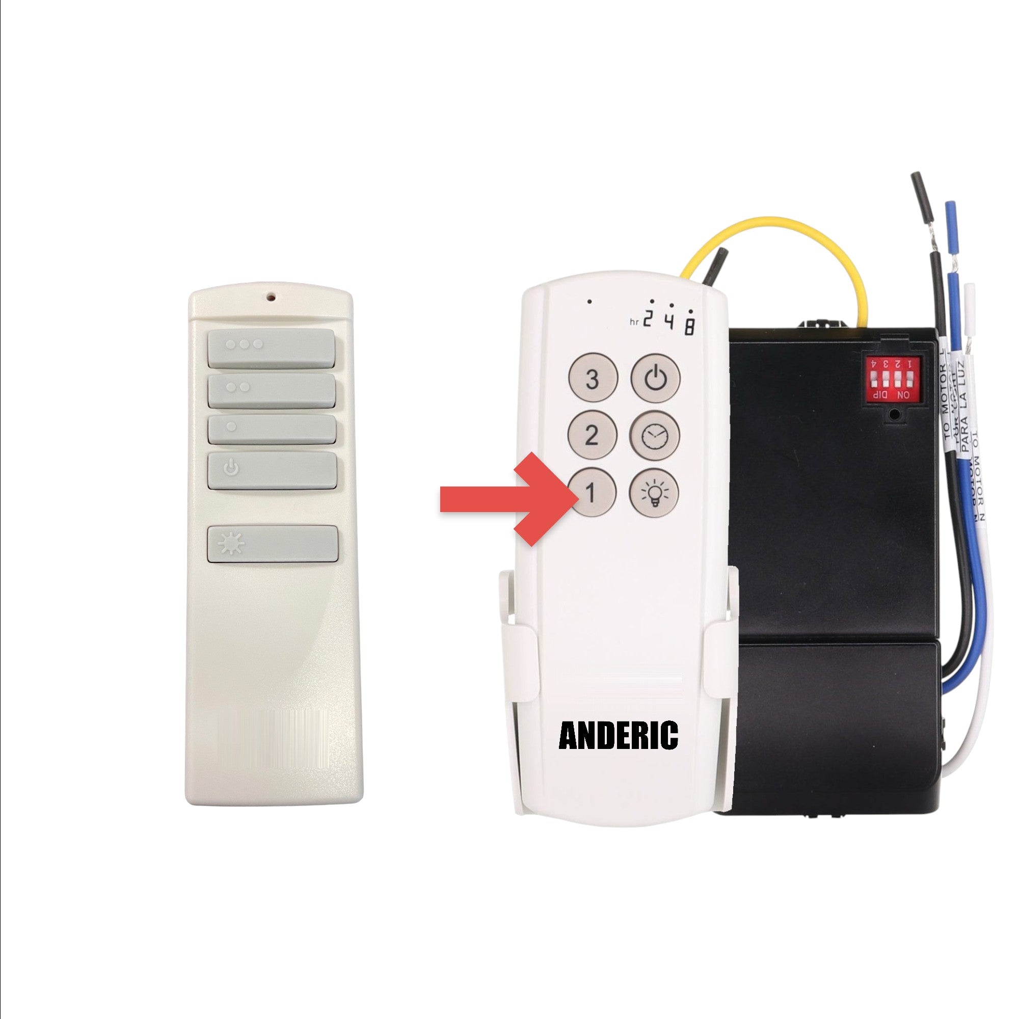 Télécommande pour ventilateur de plafond Harbor Breeze A25TX013