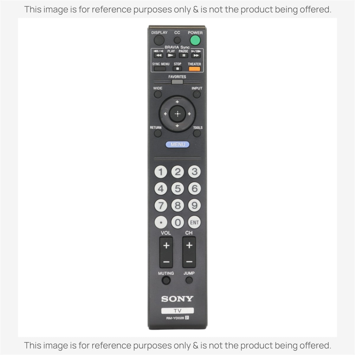 Mando a distancia de TV Sony RM-YD028 - RMYD028
