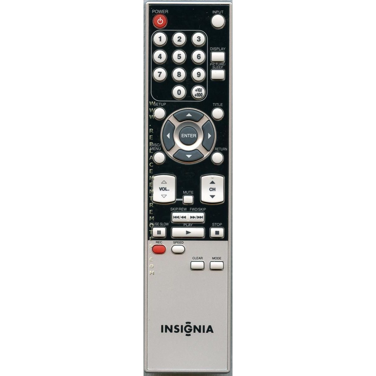 Télécommande TV/DVD Insignia NF002UD