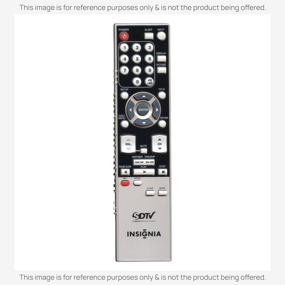 Télécommande TV/DVD Insignia NF016UD