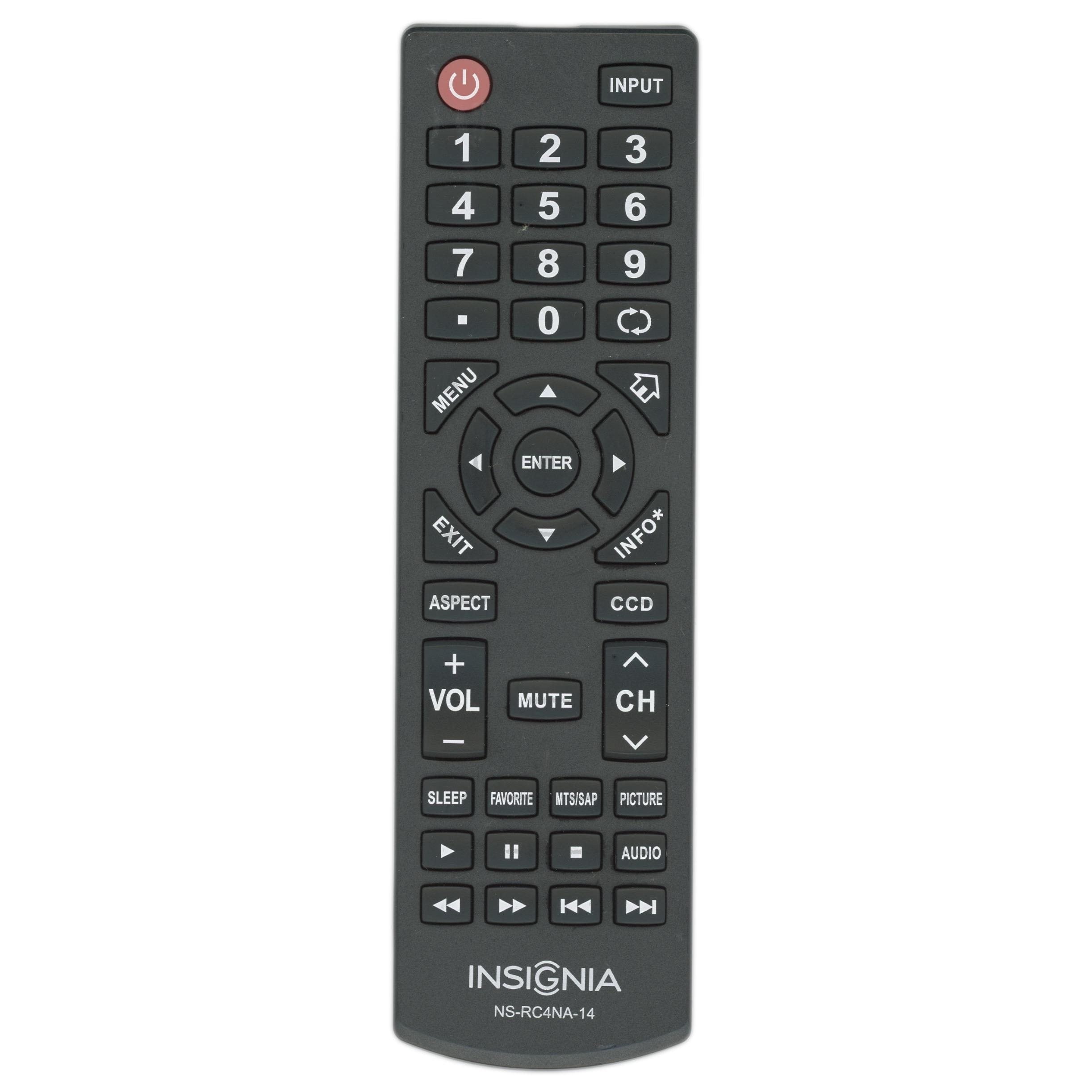 Control remoto para TV Insignia NSRC4NA14