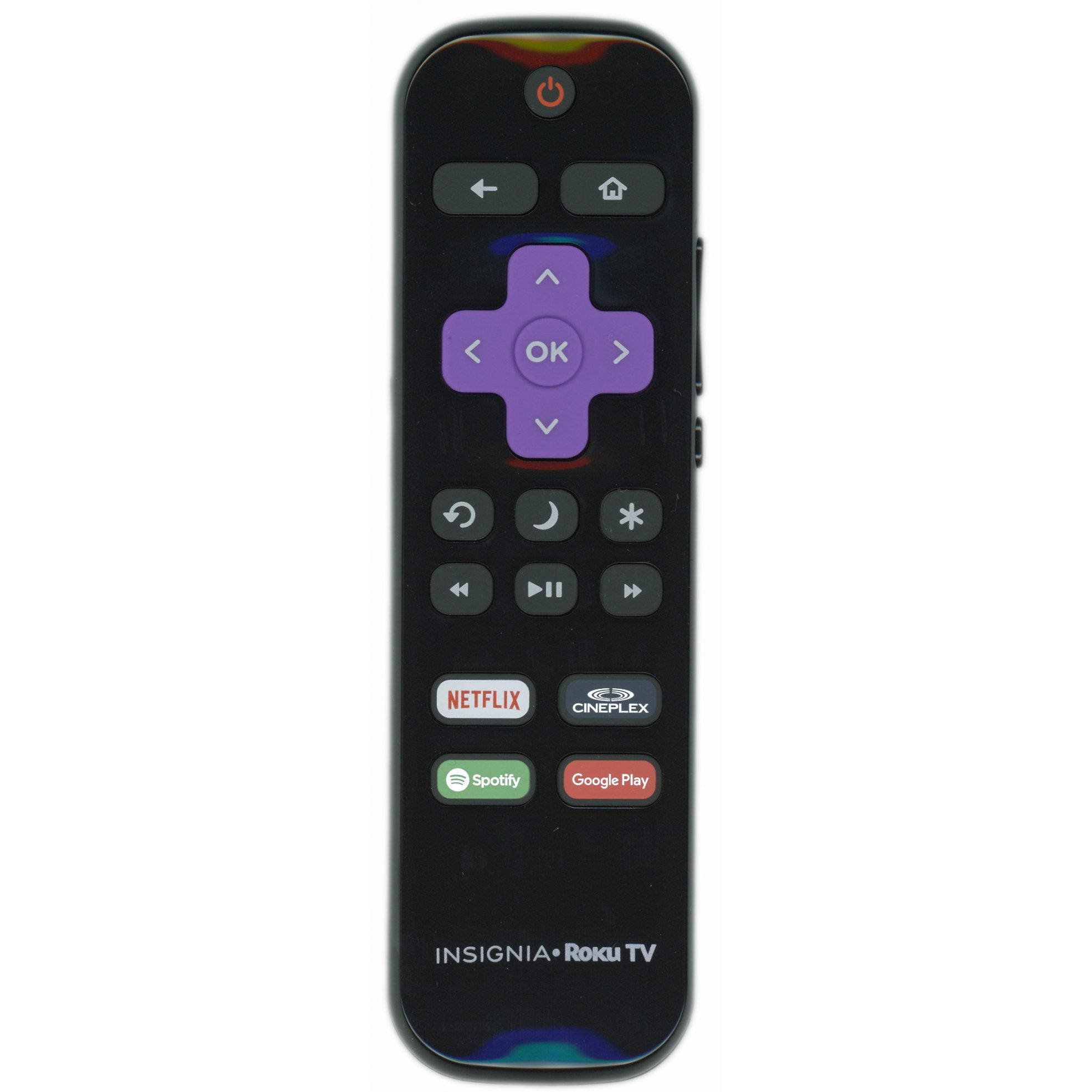 Insignia NS-RCRUDCA-17 Roku TV Remote Control - 398GR10BEBYN001