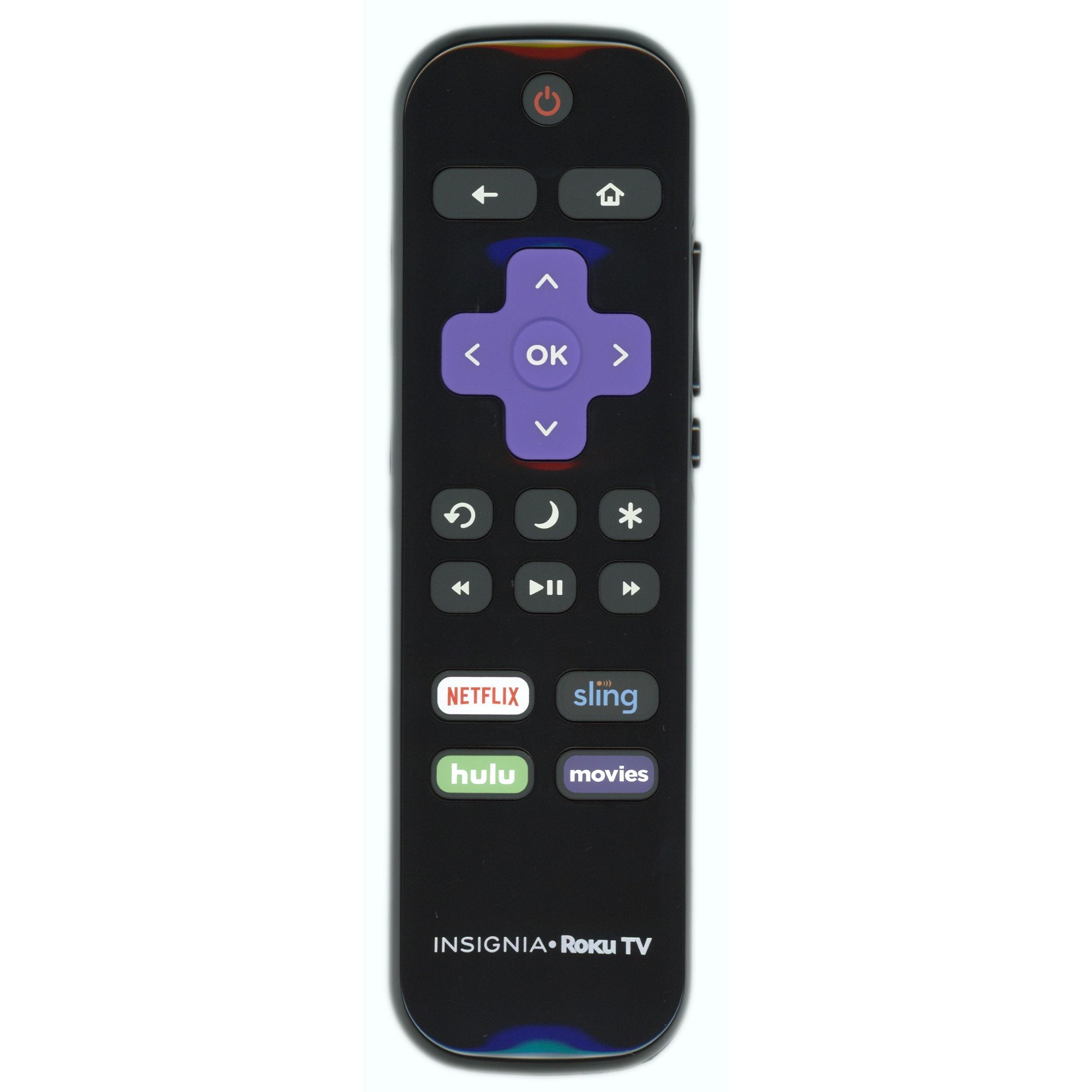 Insignia NS-RCRUDUS-19 for 2018 ROKU TV Remote Control - 398GR10BEBYN0012