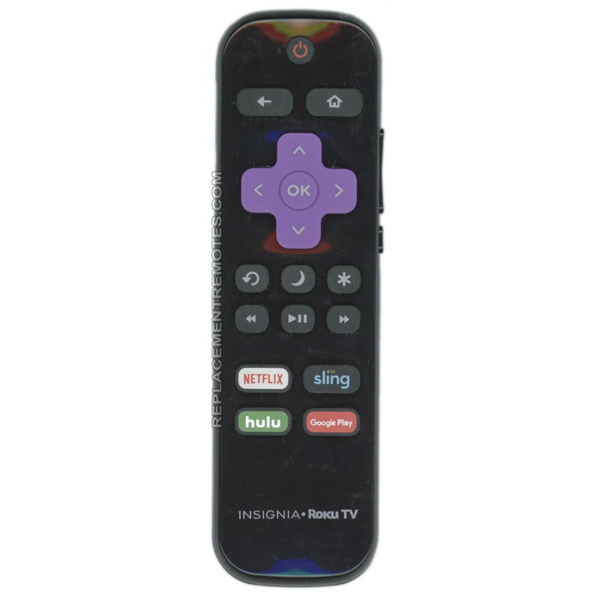 Télécommande Insignia NSRCRUS17 pour téléviseur ROKU 2016/2017