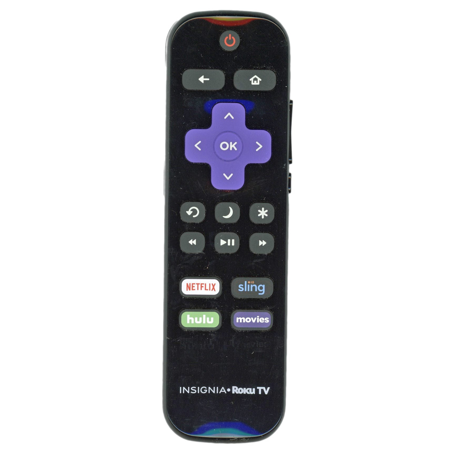 Insignia NS-RCRUS-19 for 2018 Roku TV Remote Control - NSRCRUS19
