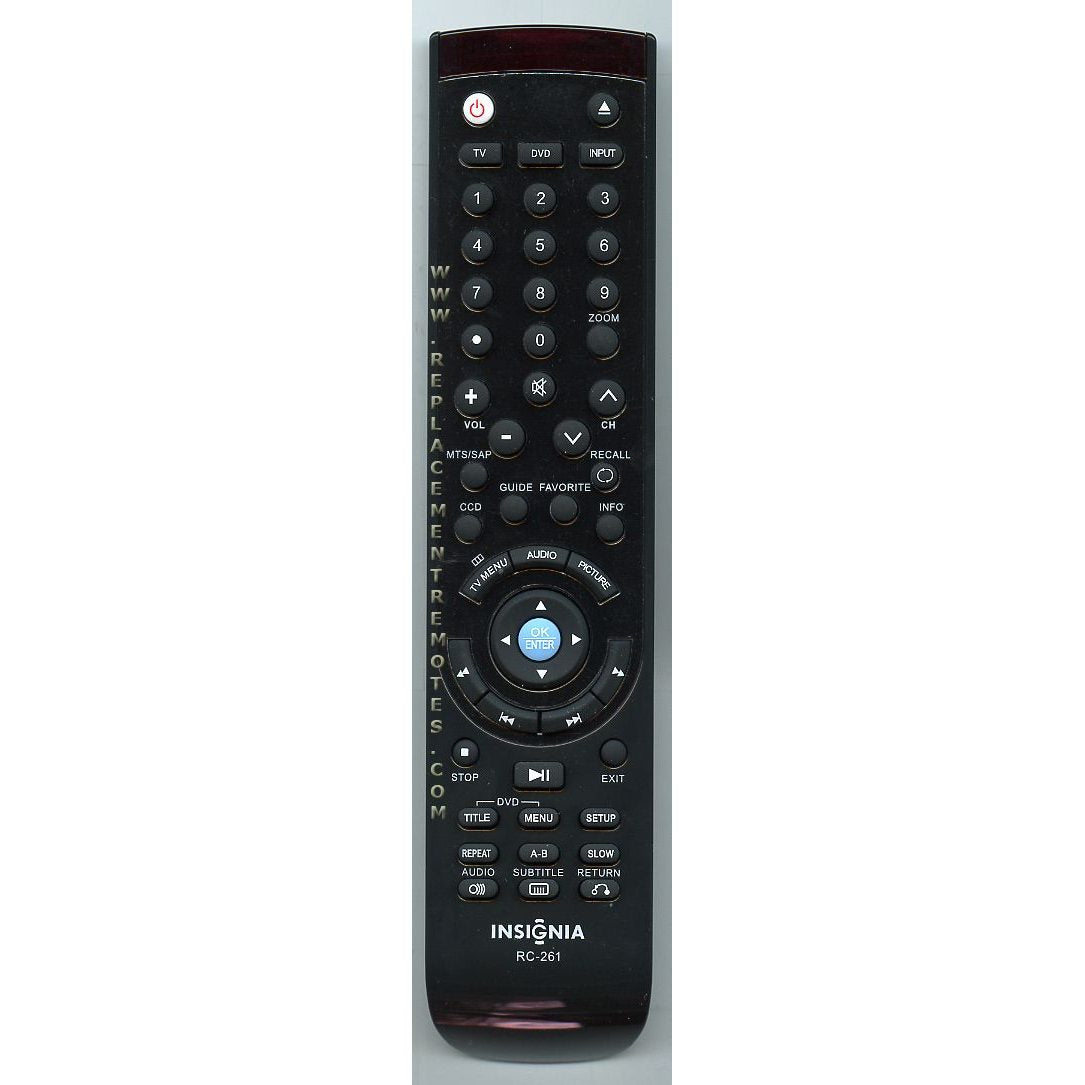 Control remoto para TV/DVD Insignia RC261