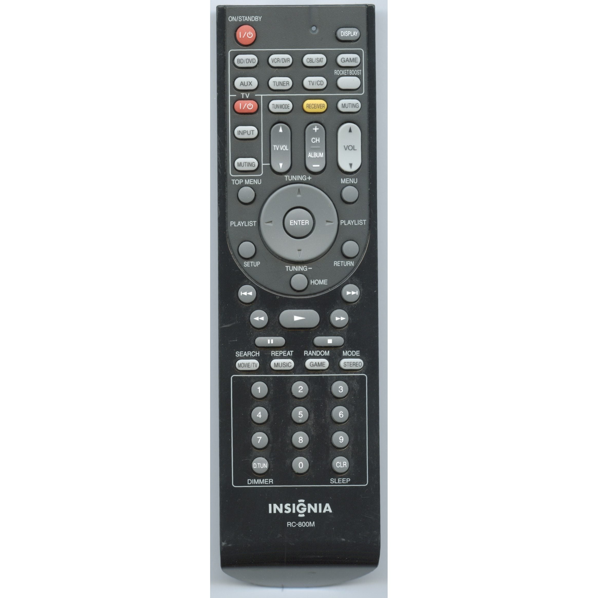 Télécommande audio Insignia RC800M