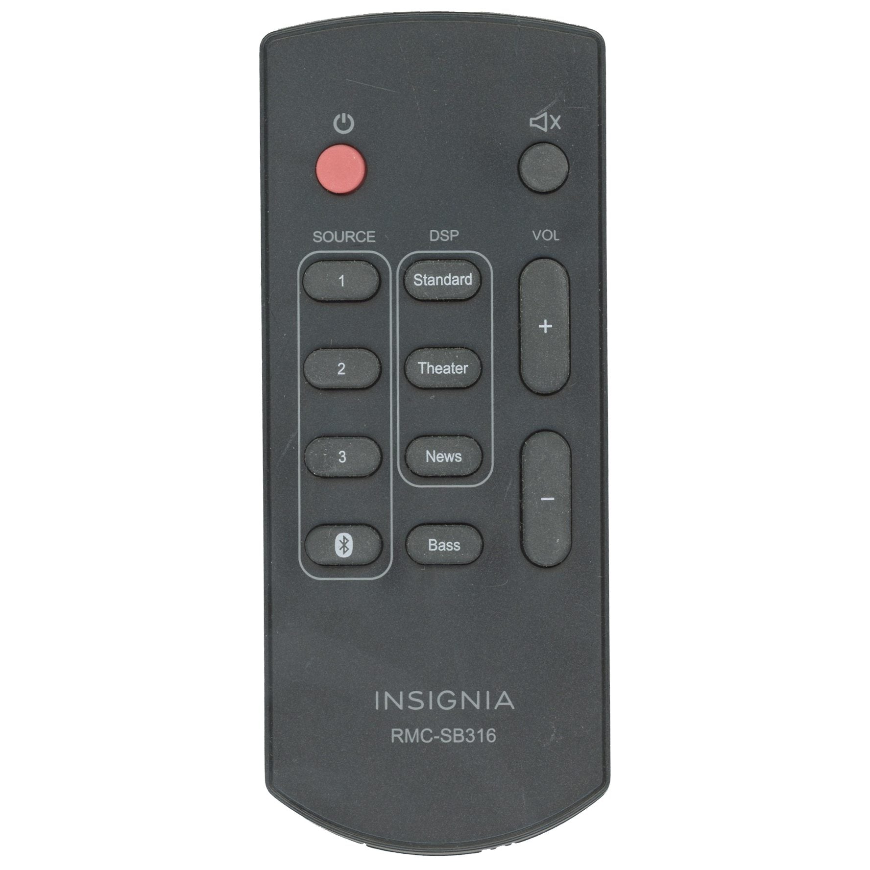 Insignia RMCSB316 Sound Bar Remote Control - Main Image
