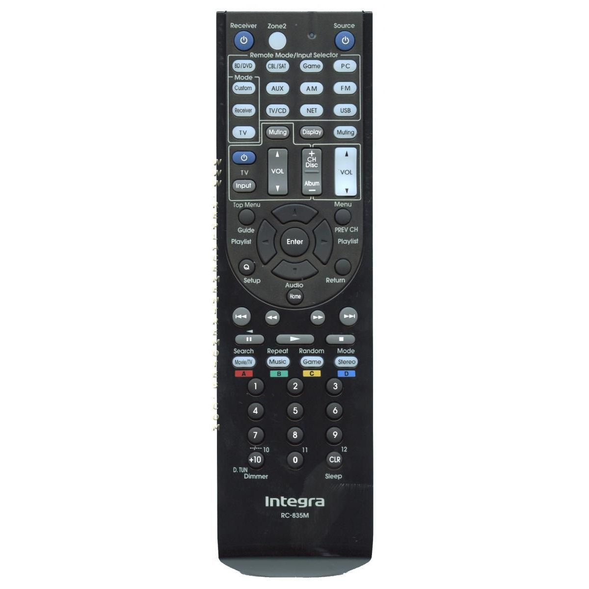 Control remoto del receptor INTEGRA RC835M - 24140835