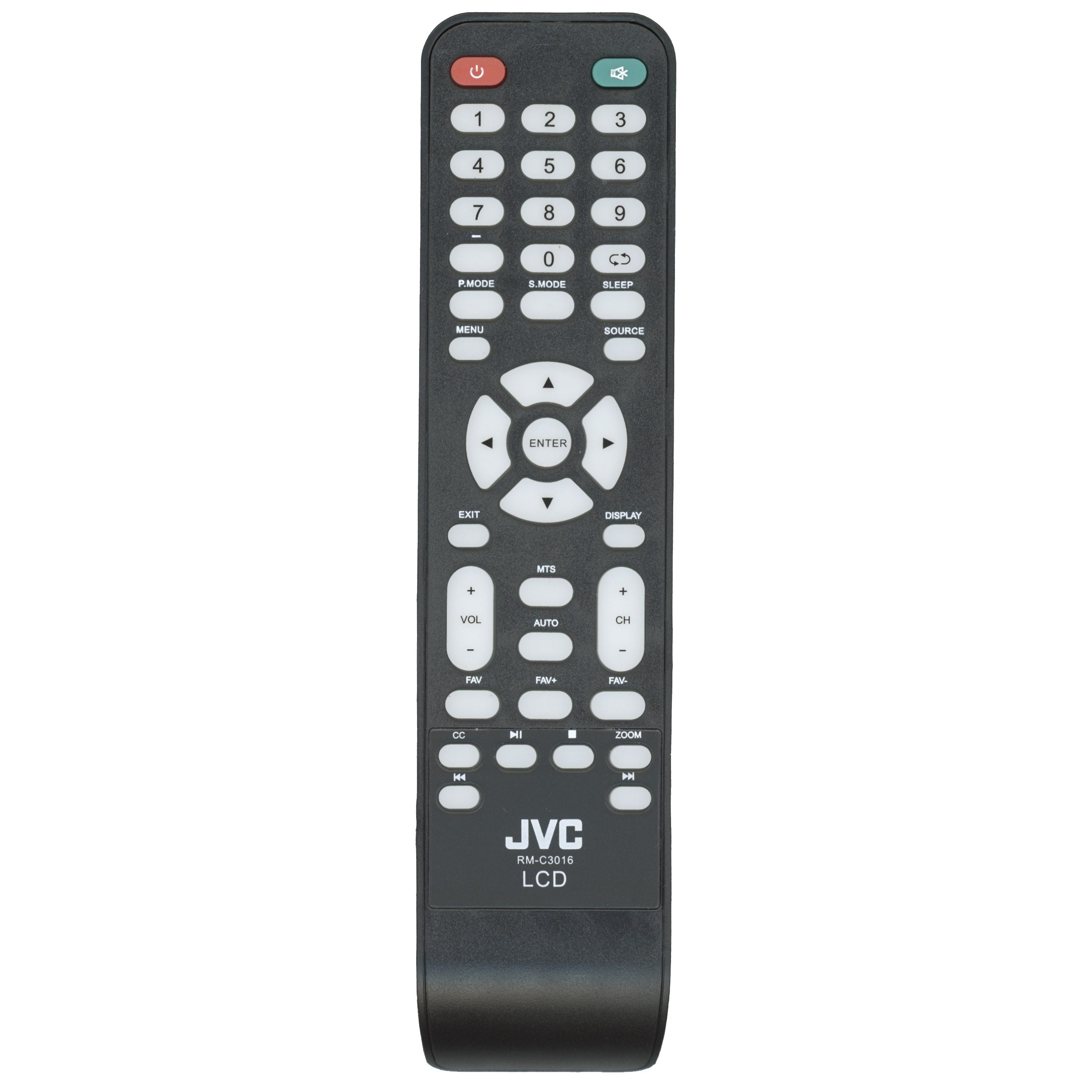 Control remoto para TV JVC RMC3016