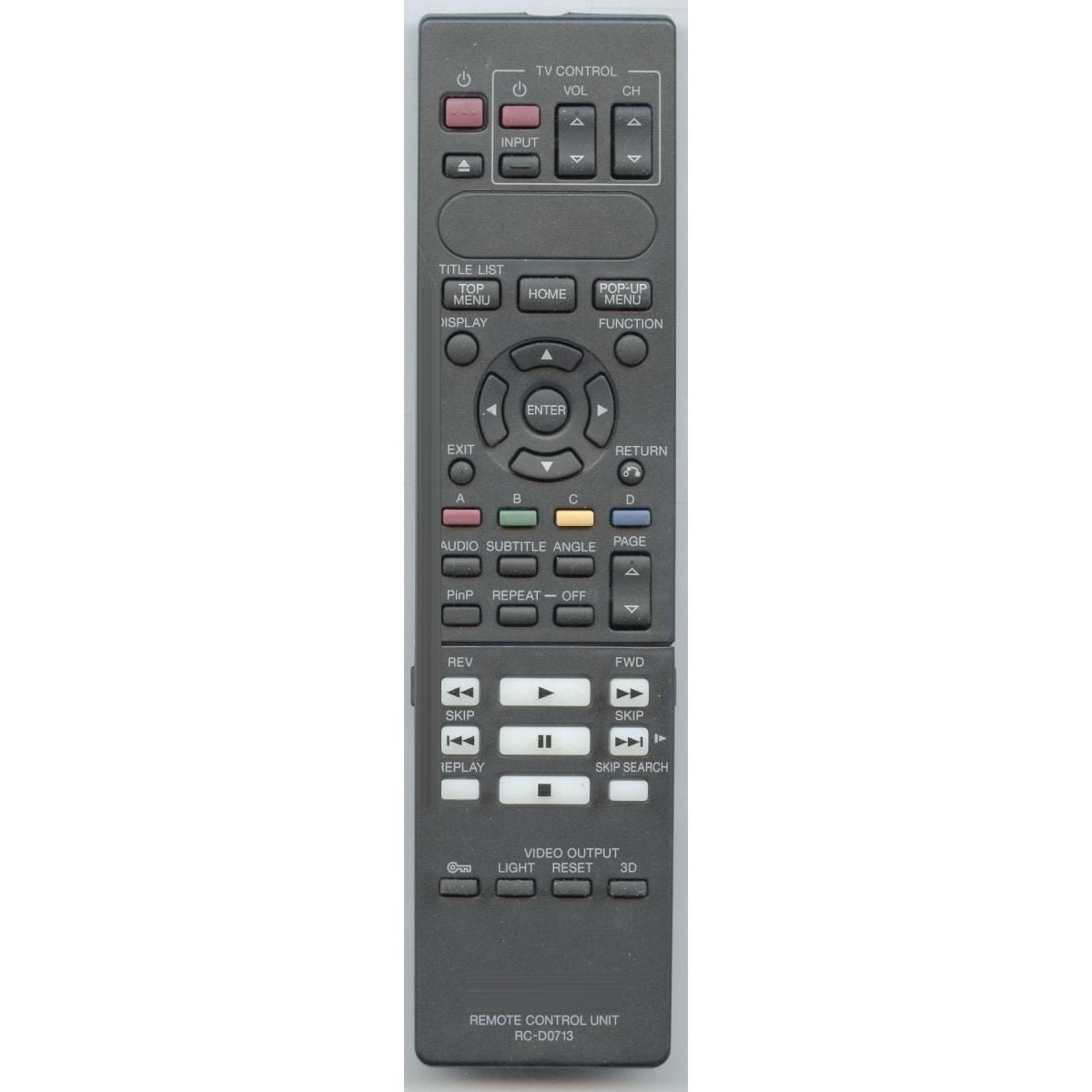 Télécommande DVD Kenwood RCD0713