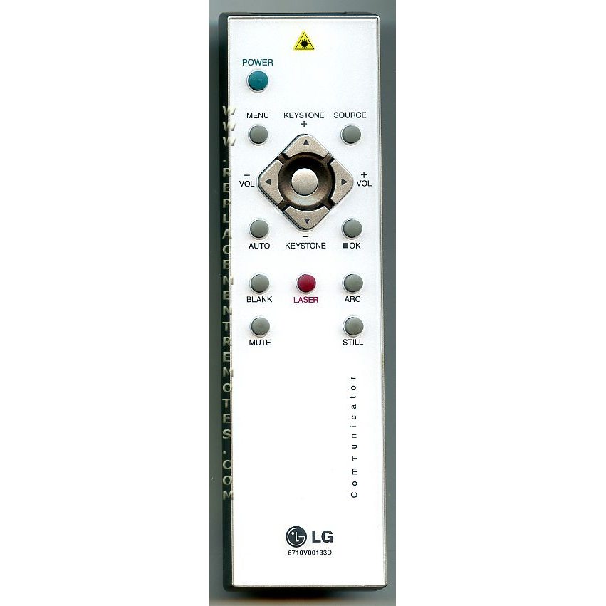 Télécommande pour projecteur LG 6710V00133D