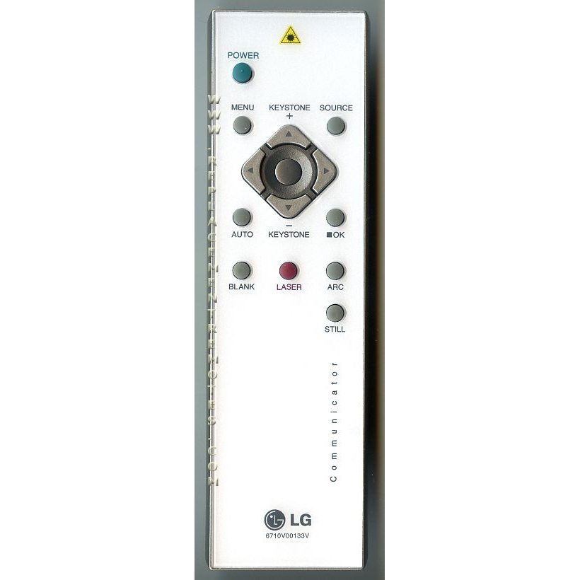 Télécommande pour projecteur LG 6710V00133V