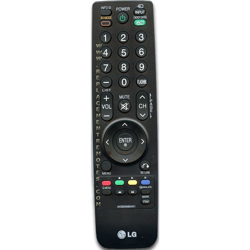 LG AKB69680401 TV Remote Control