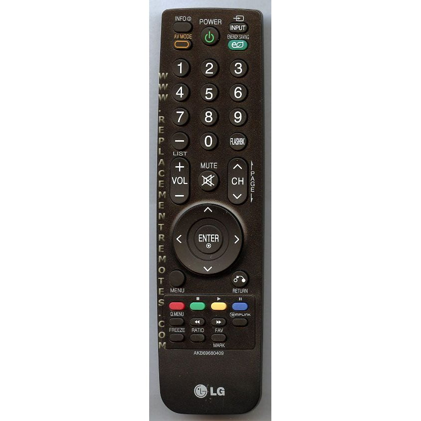 LG AKB69680409 TV Remote Control