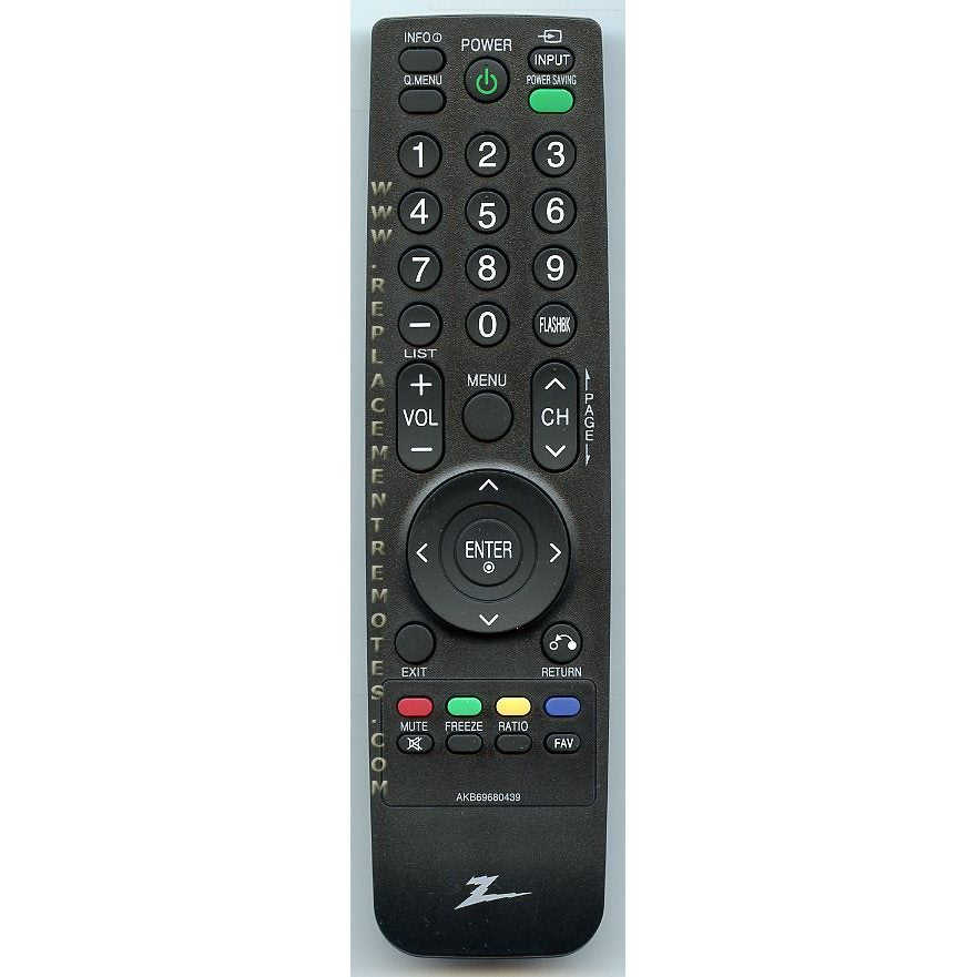 Control remoto para televisor LG AKB69680439