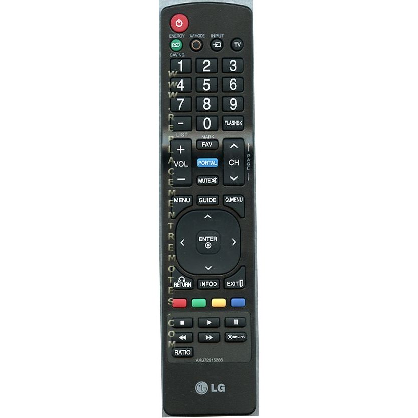 LG AKB72915266 TV Remote Control