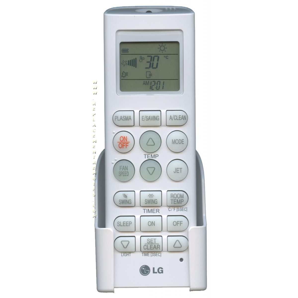 ALLIMITY Télécommande De Remplacement Pour Climatiseur LG - Modèle AKB73456104 - Sans Programmation