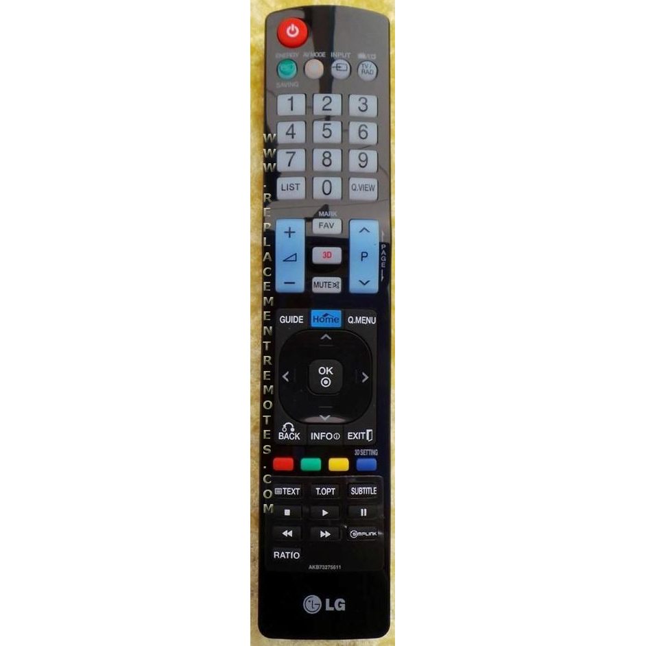 Control remoto para televisor LG AKB73275611