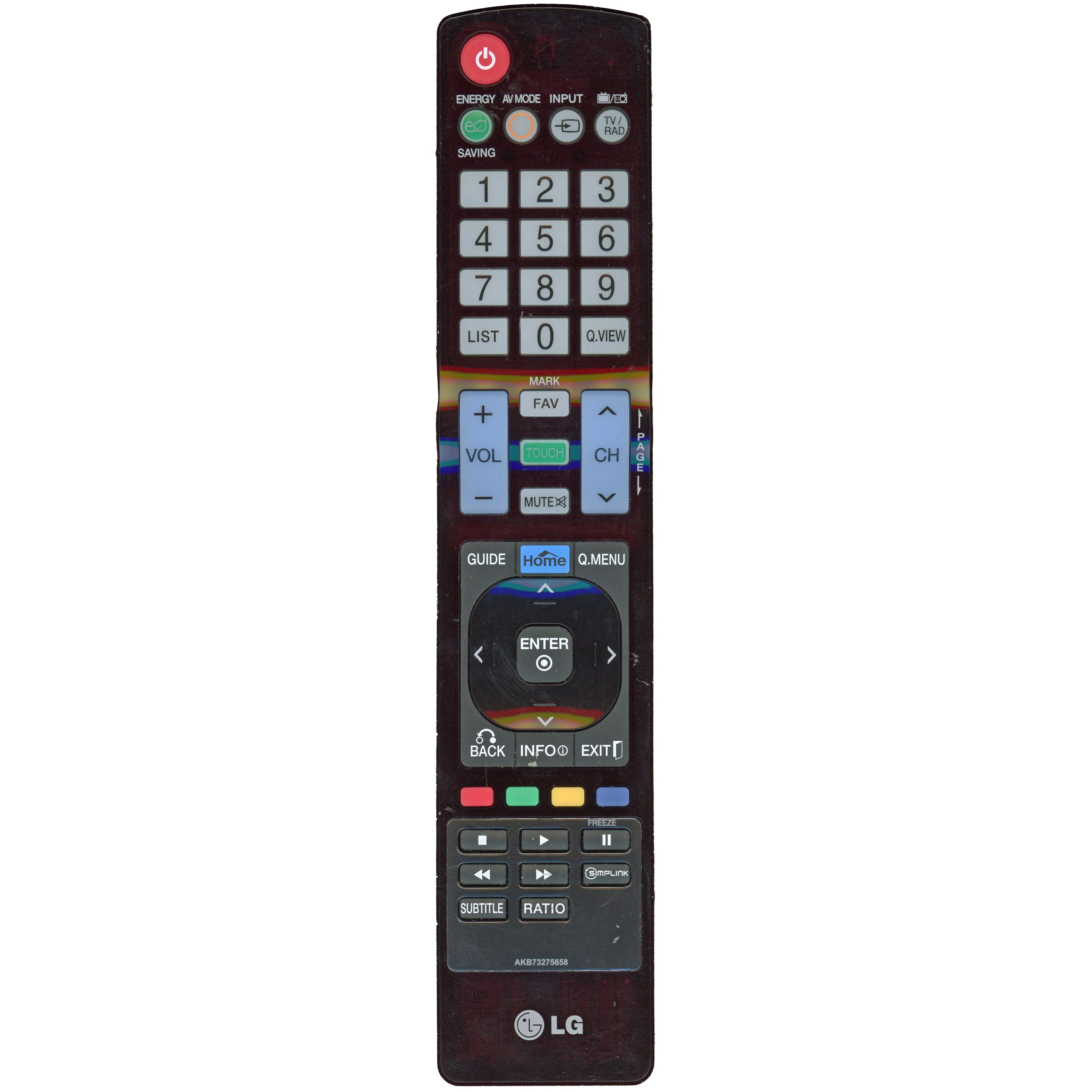 LG AKB73275658 TV Remote Control