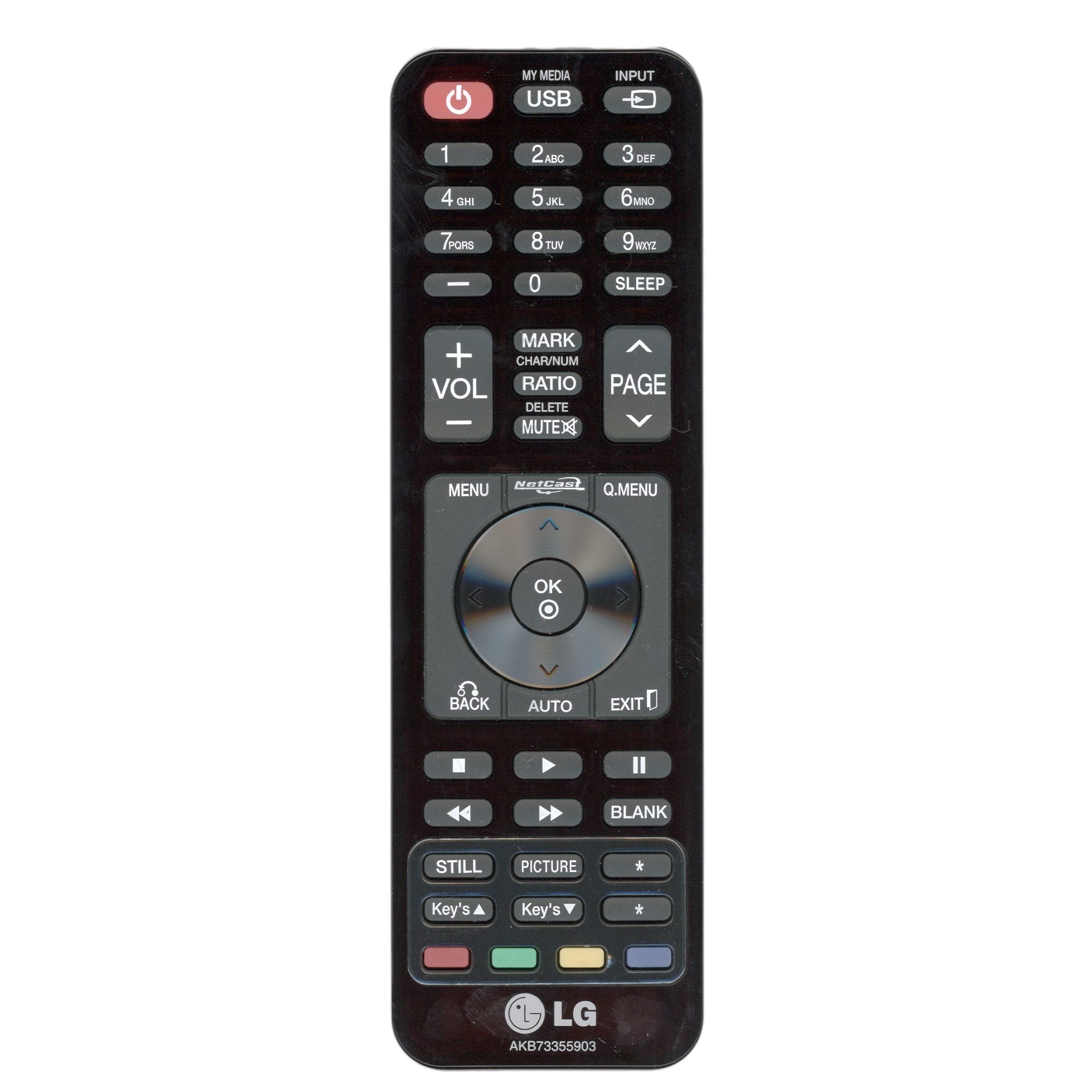 Control remoto para televisor LG AKB73355903