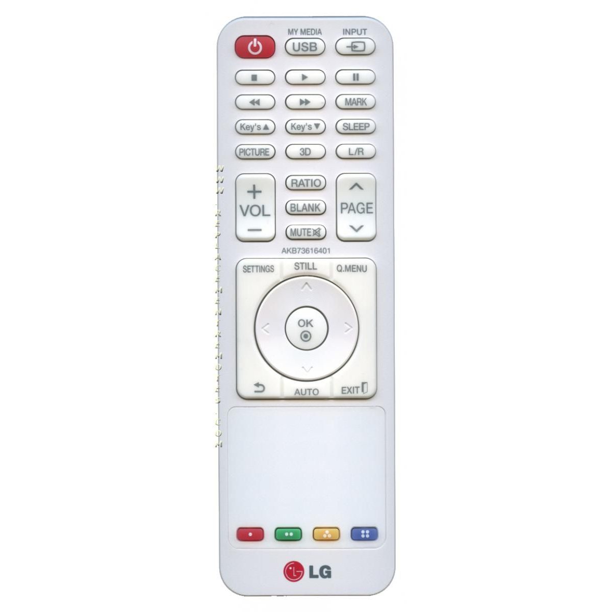 Control remoto para televisor LG AKB73616401