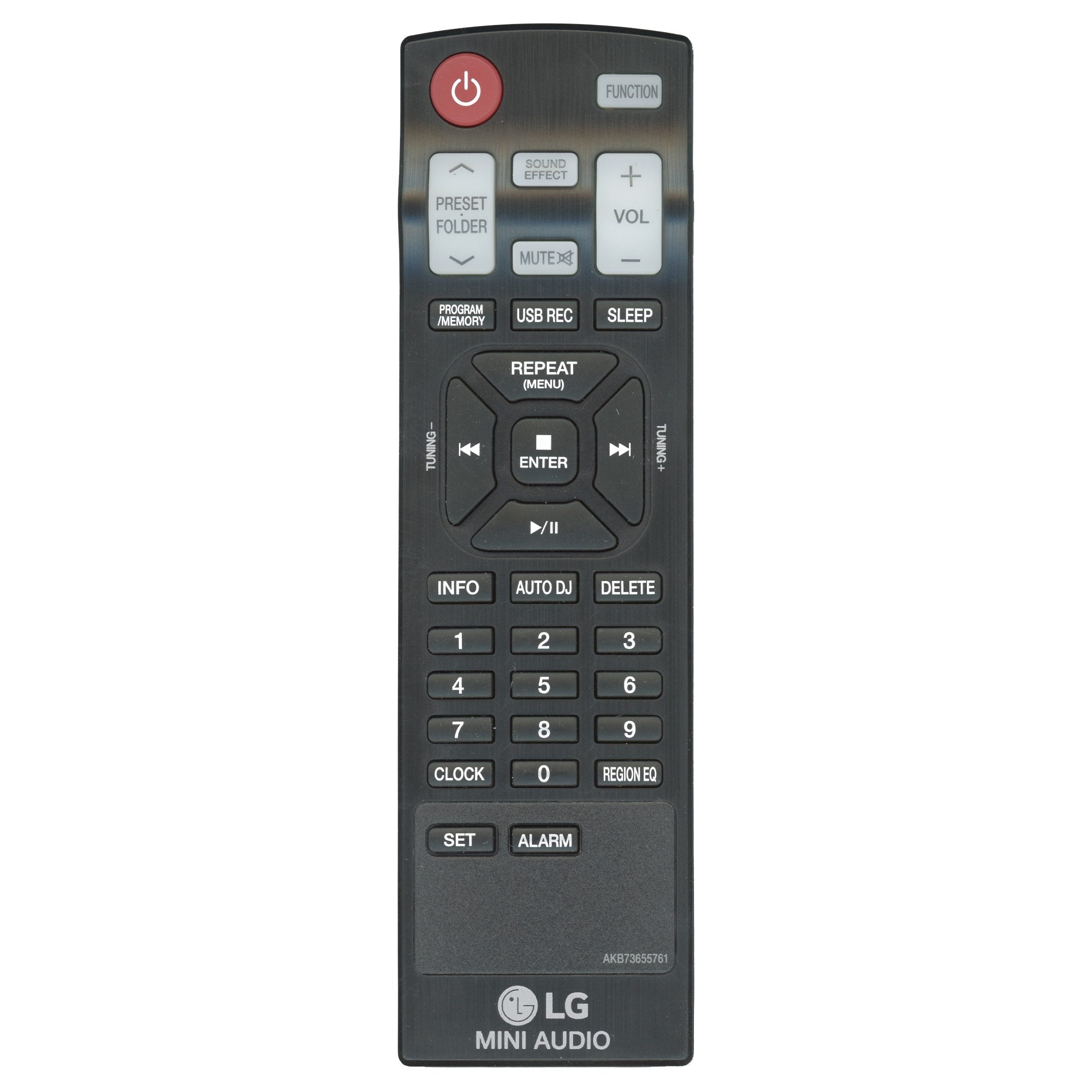 Control remoto de audio LG AKB73655761