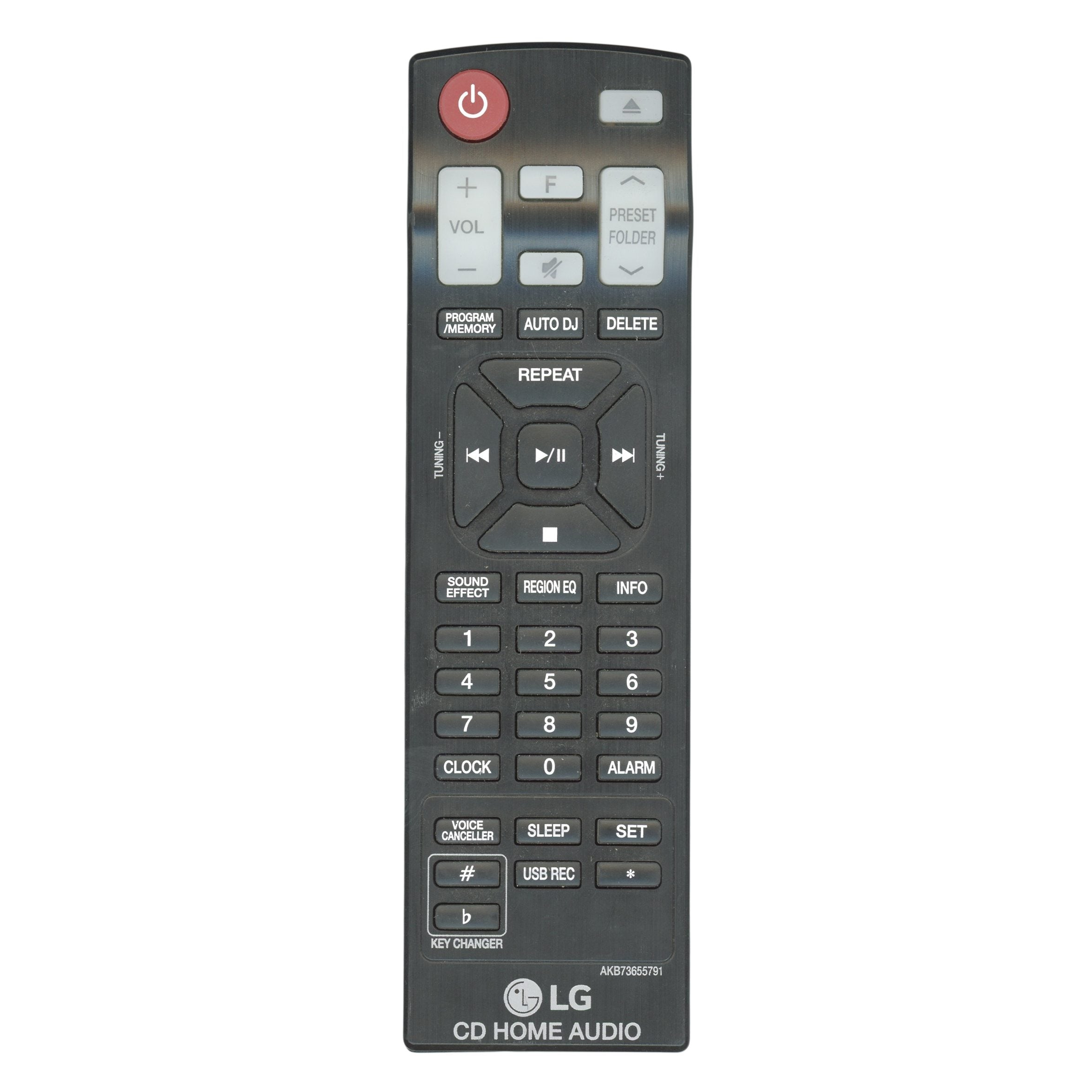 Control remoto para televisor LG AKB73655791