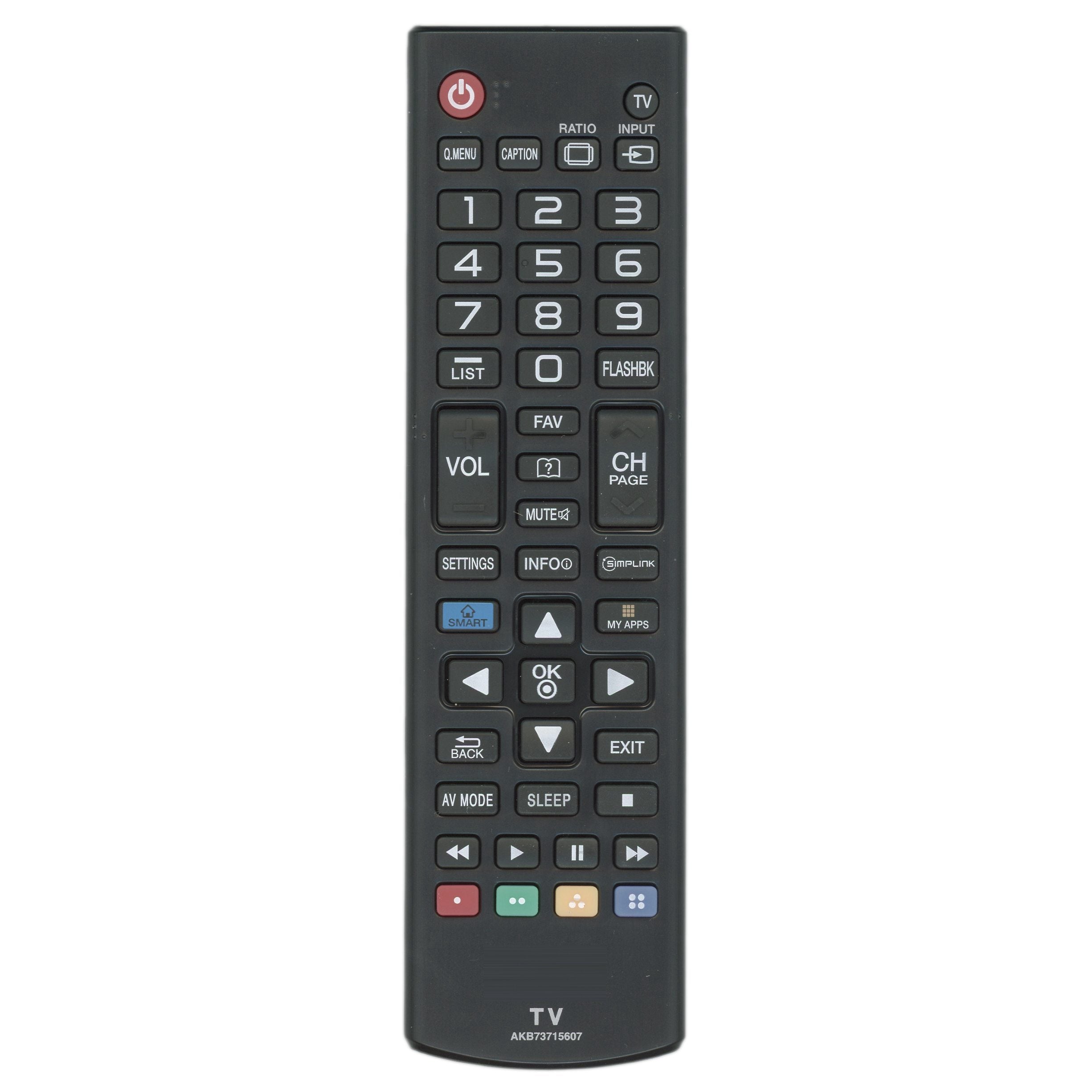 Télécommande pour téléviseur LG AKB73715607