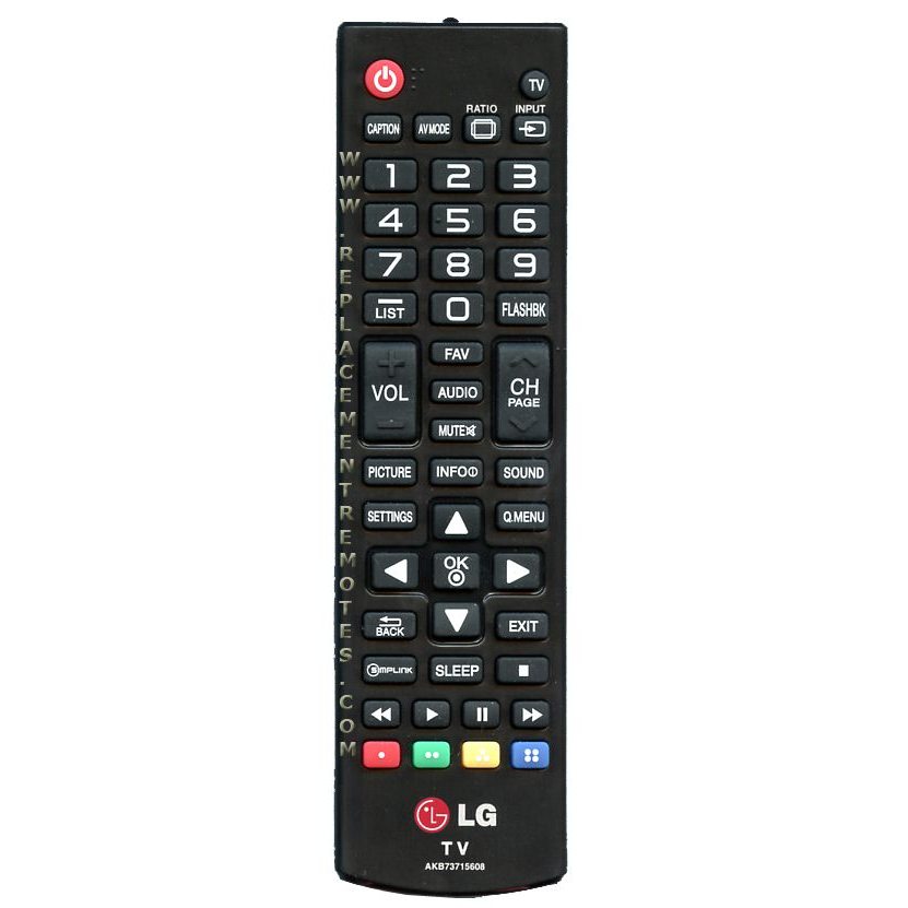 Control remoto para televisor LG AKB73715608