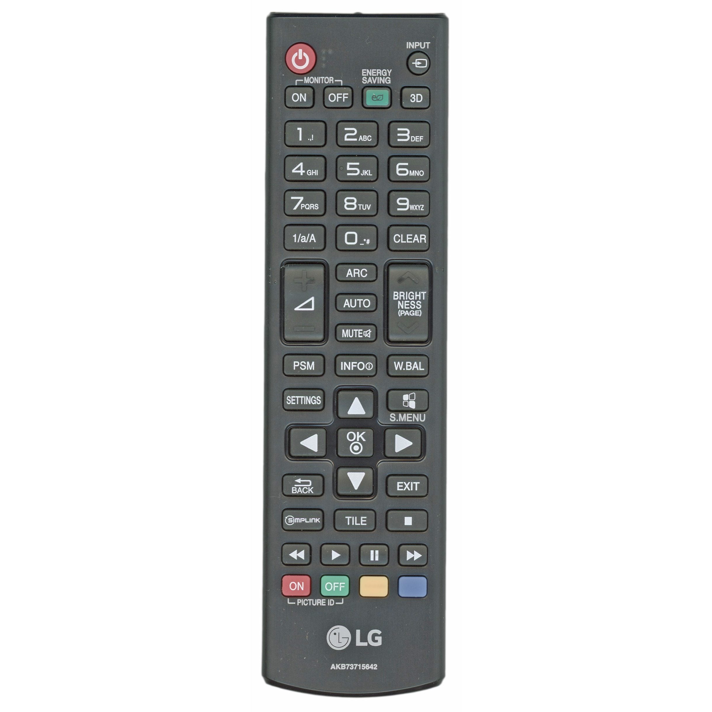 Télécommande pour téléviseur LG AKB73715642