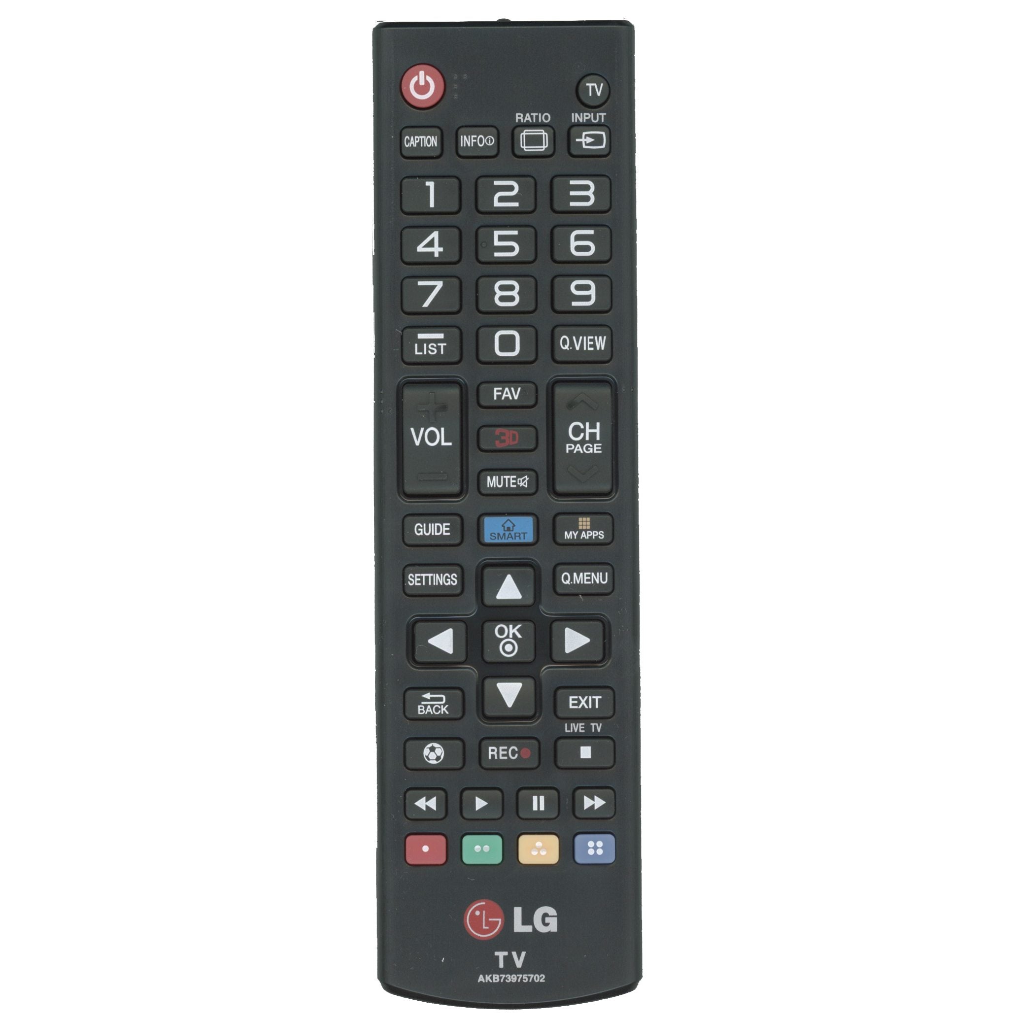 LG AKB73975702 TV Remote Control
