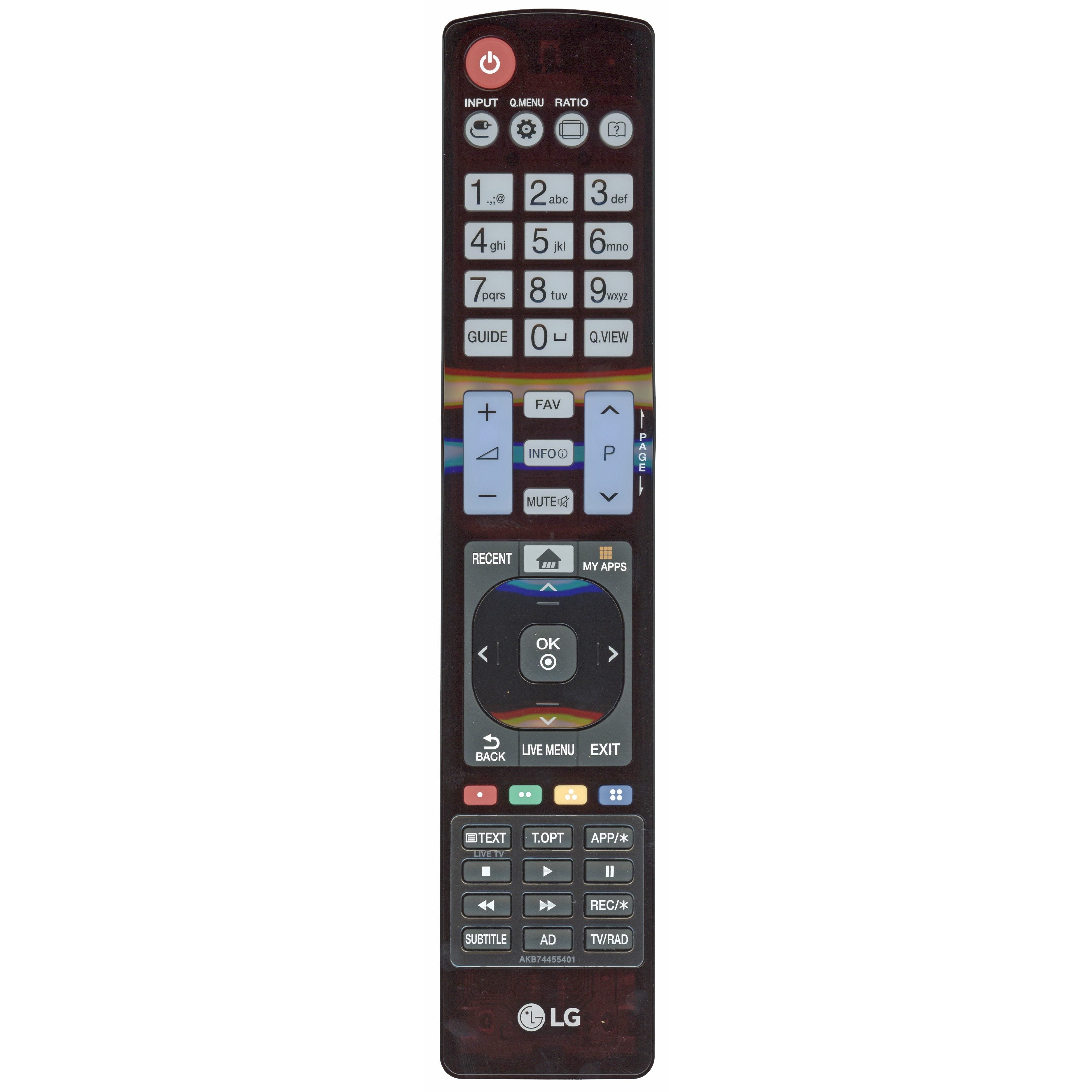 Télécommande pour téléviseur LG AKB74455401