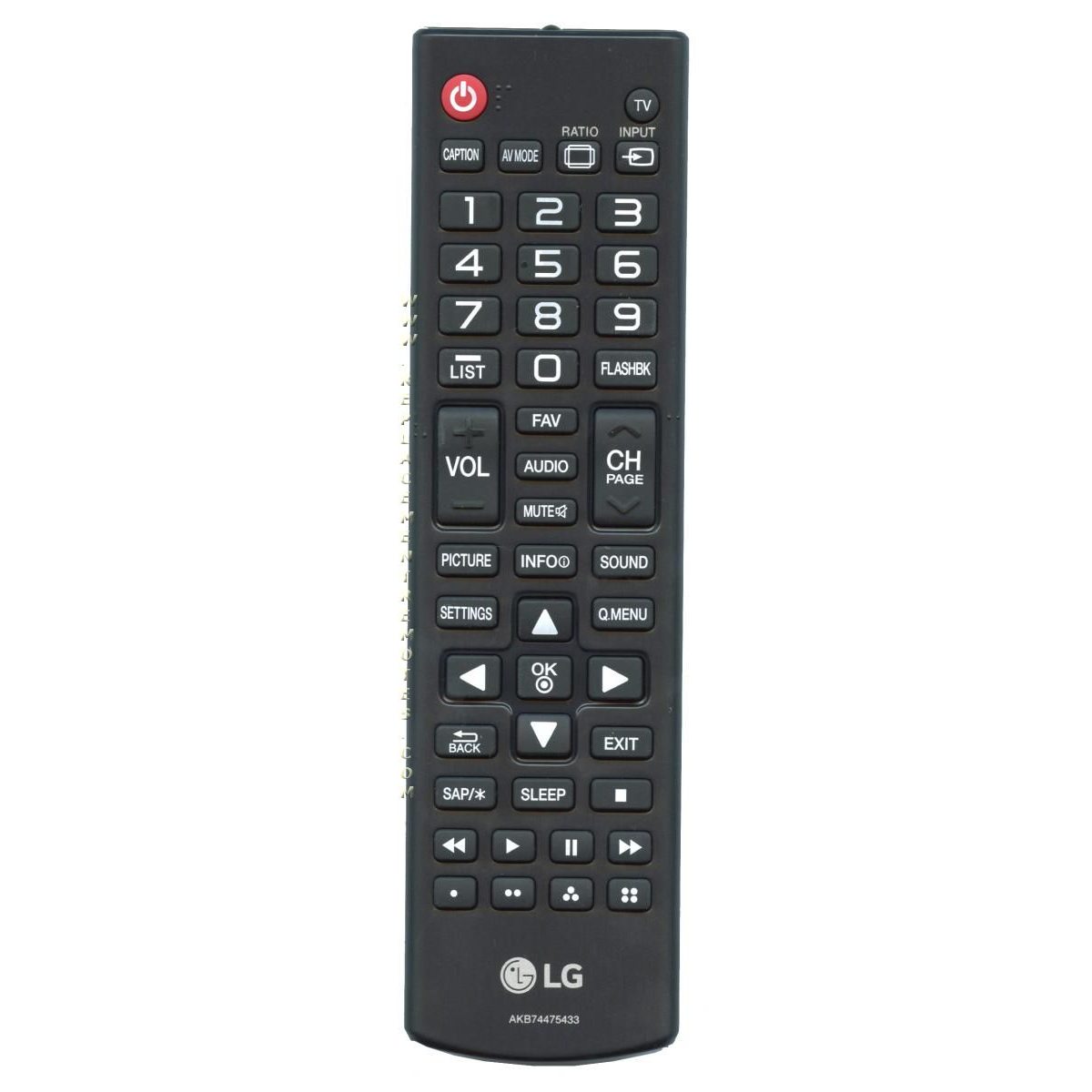 Télécommande pour téléviseur LG AKB74475433